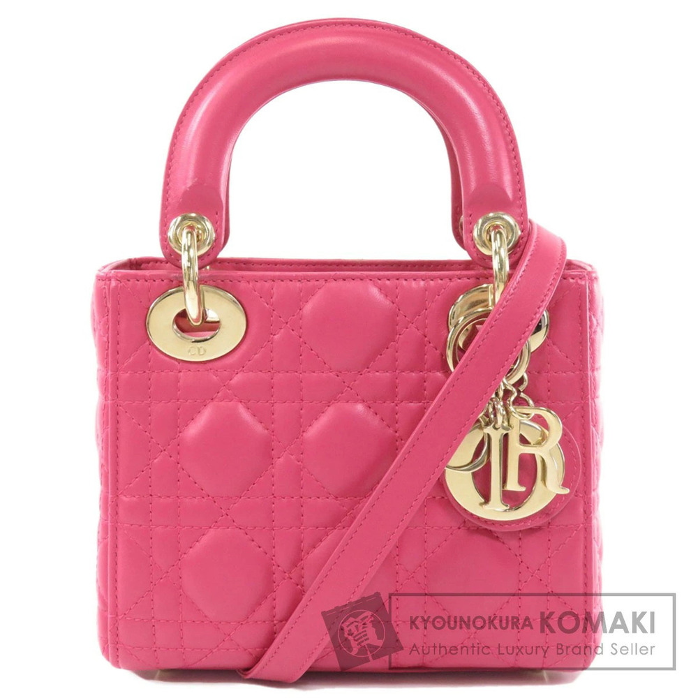 Christian Dior Lady handbag leather